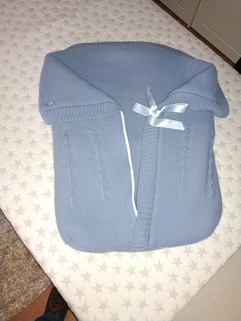 sacco lavorato a maglia.