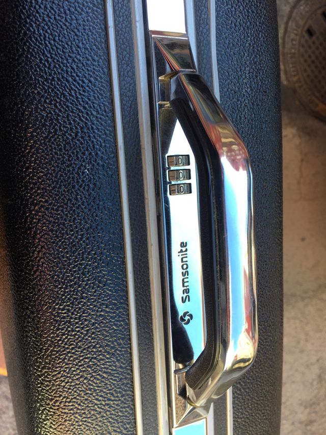 Maleta Samsonite Años 70 en muy buen estado