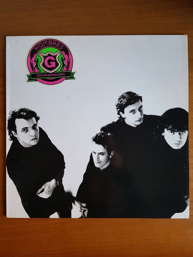 Disco vinilo Hombres G.  Voy a pasármelo bien