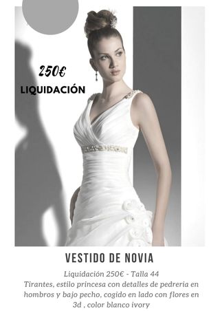 vestido de novia de segunda mano por 175 € en pilar de la horadada