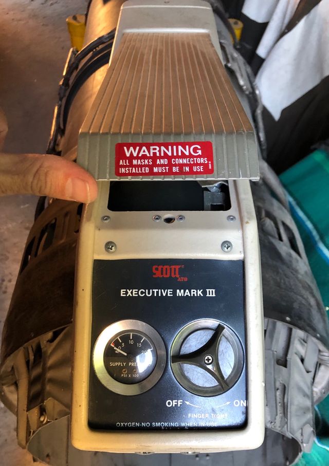 Sistema de Oxígeno para aviones