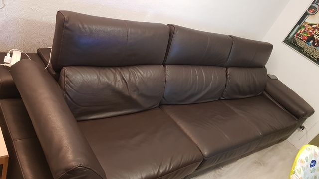 Sofá de piel