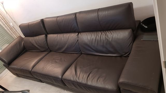 Sofá de piel