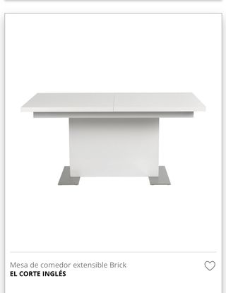 Mesa comedor blanca de segunda mano en WALLAPOP Mesa comedor blanca de segunda mano en WALLAPOP