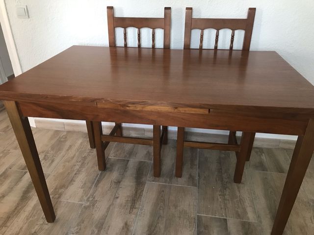 Mesa comedor madera extensible de segunda mano por 20 € en Tarragona ... Mesa comedor madera extensible de segunda mano por 20 € en Tarragona ...