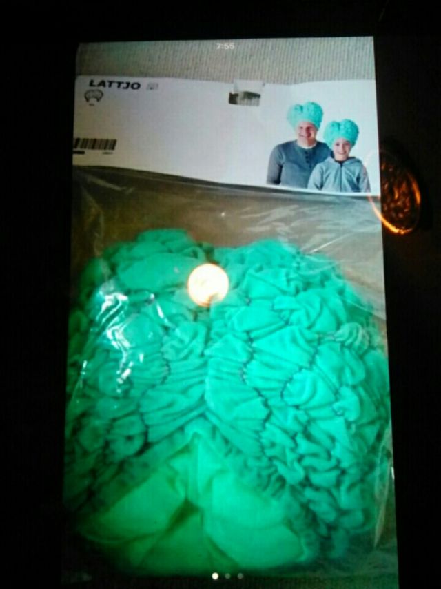 Peluca  gorro disfraz