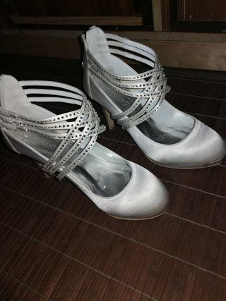 zapatos de novia de segunda mano en ferrol en wallapop