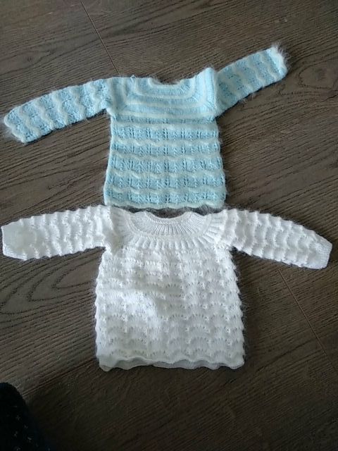 Jersey Bebe Hecho A Mano De Segunda Mano Por 15 En Gernika Lumo En Wallapop