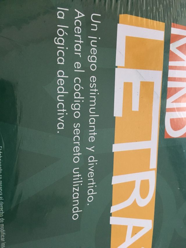 Máster Mind letras nuevo marca Cayro