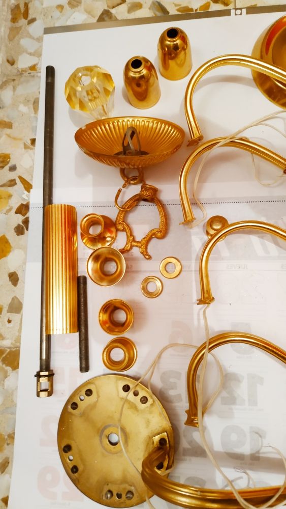 Lampara de techo antigua