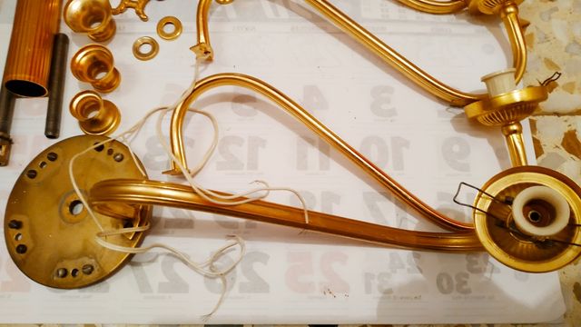 Lampara de techo antigua