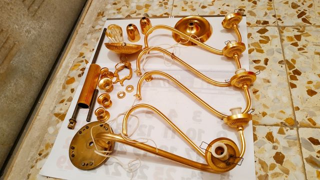 Lampara de techo antigua