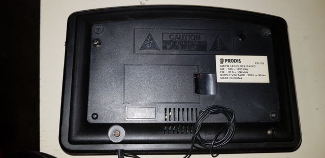 RADIO DESPERTADOR DIGITAL PRODIS