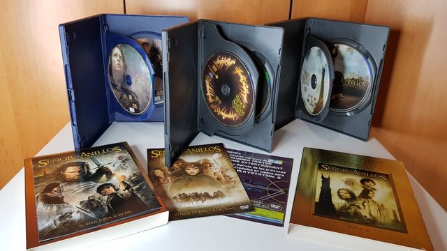 El Señor De Los Anillos Trilogía DVD