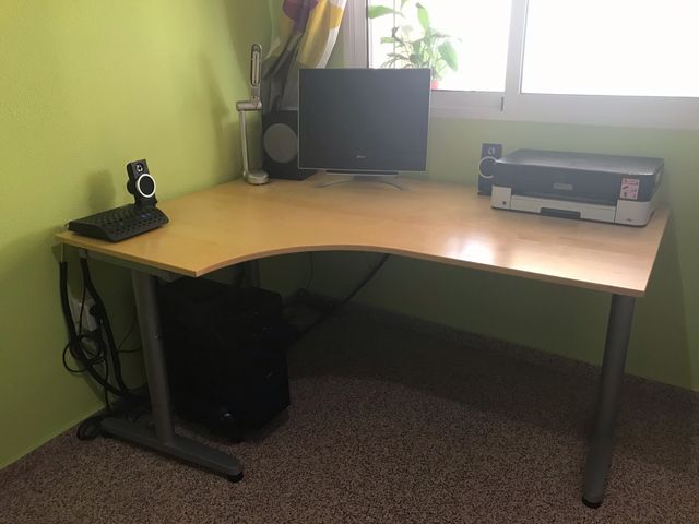 Mesa de escritorio y oficina Ikea Galant de segunda mano por 55 € en ... Mesa de escritorio y oficina Ikea Galant de segunda mano por 55 € en ...