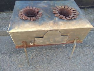 Plancha de cocina de leña de segunda mano en WALLAPOP