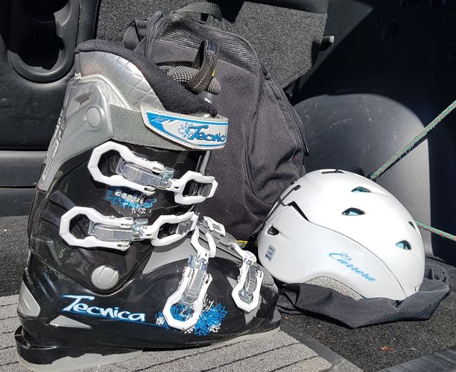 Equipo completo de esquí