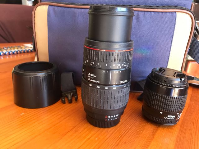 Packs objetivos y bolsa