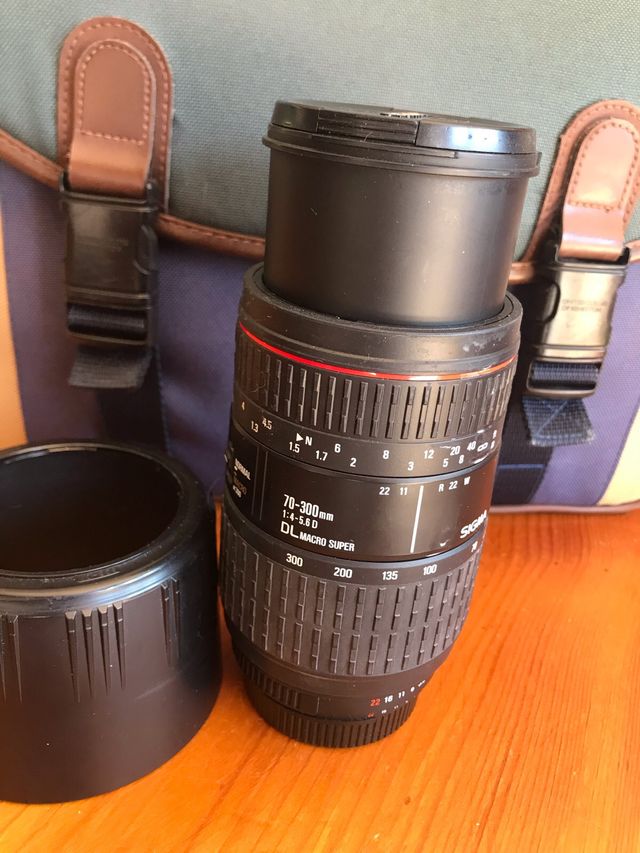 Packs objetivos y bolsa