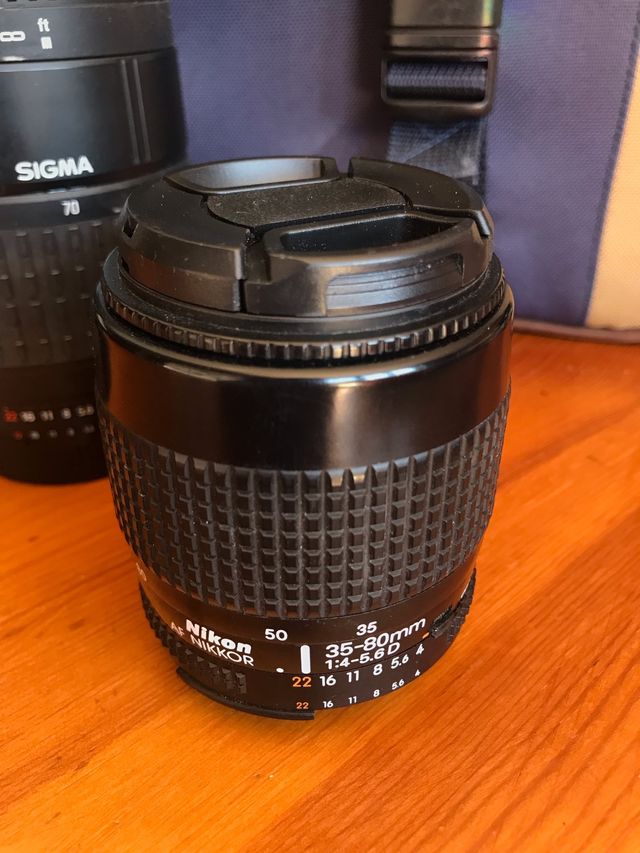 Packs objetivos y bolsa