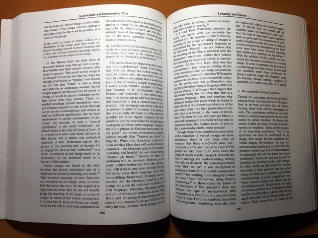 Theorizing the Moving Image - Noël Carroll.