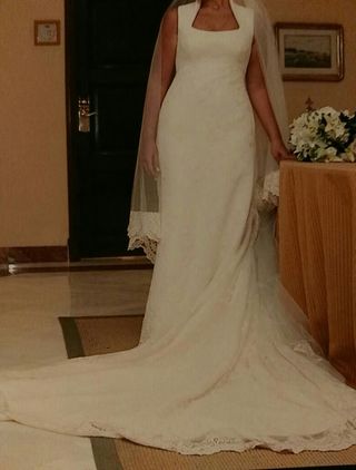 vestido de novia talla 46 de segunda mano en la provincia de cádiz