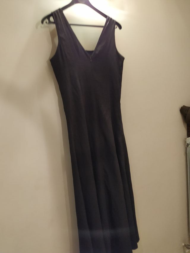 vestido largo fluido