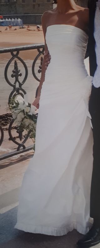 vestido de novia pronovias de segunda mano en donostia-san sebastián
