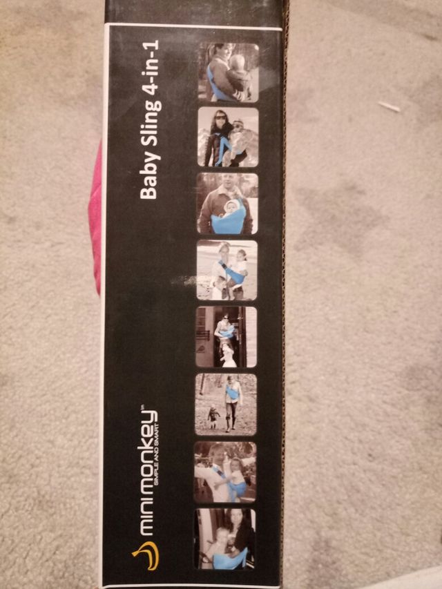 Canguro porta bebé a estrenar