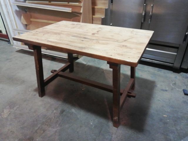 Mesa rústica para bodega o cocina de segunda mano por 65 € en ... Mesa rústica para bodega o cocina de segunda mano por 65 € en ...