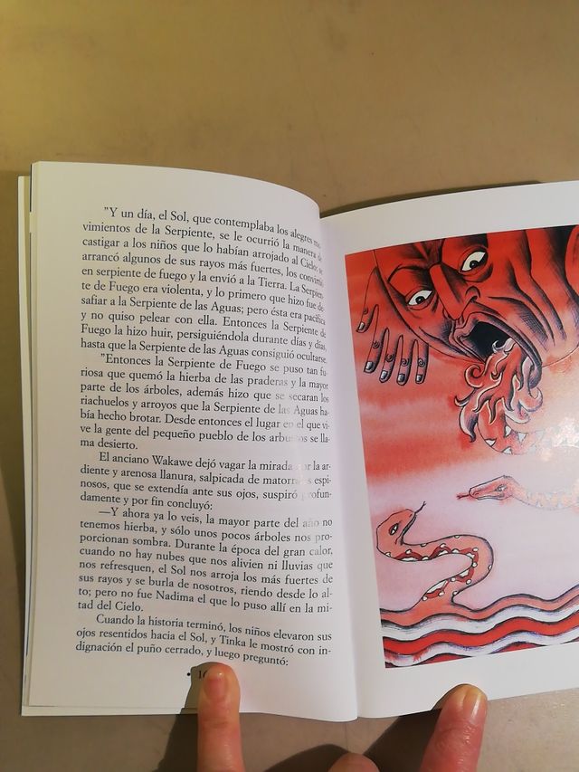 Libro de lectura infantil.