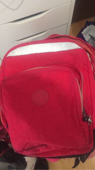 mochila kipling fucsia