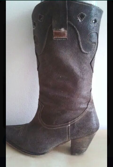 Botas de piel Pepe Jeans