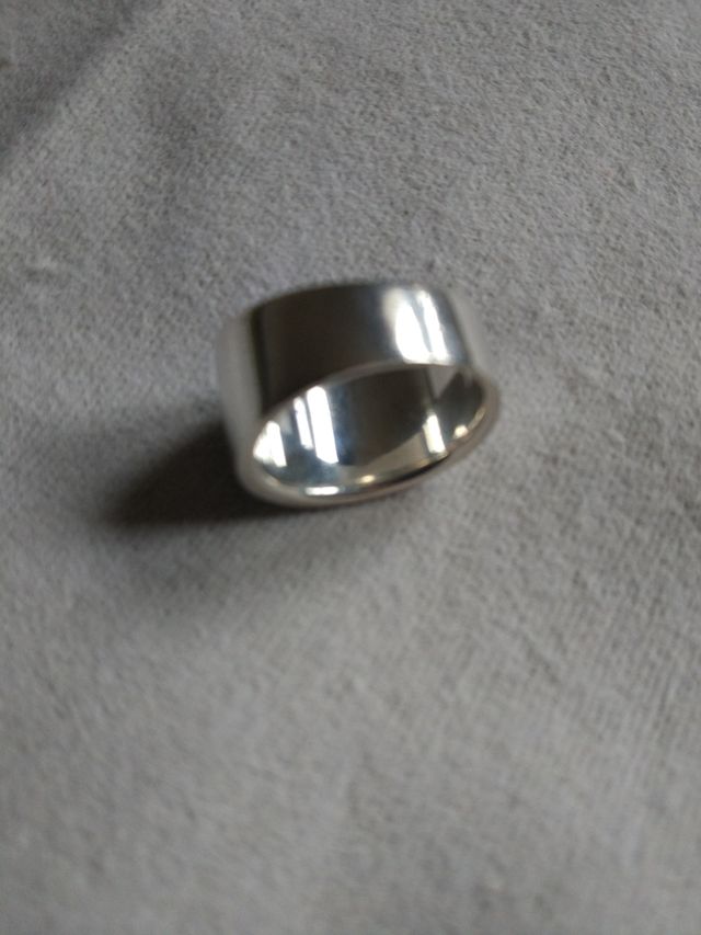 Anillo plata y nácar