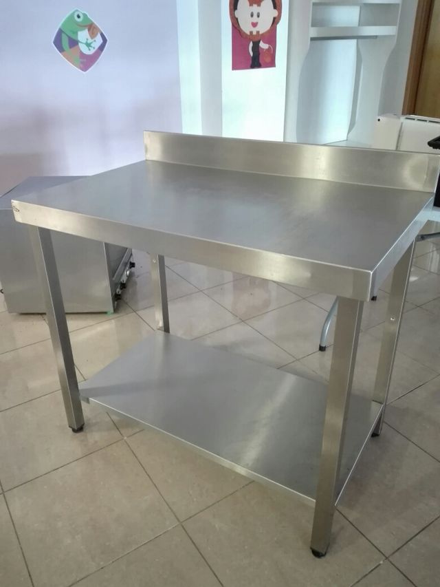 Mesa de trabajo cocina profesional de segunda mano por 250 € en ... Mesa de trabajo cocina profesional de segunda mano por 250 € en ...