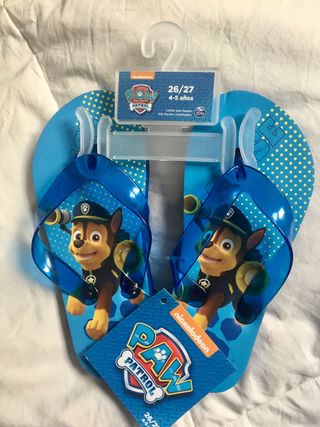De Mano En 2 Chanclas Canina € Barcelona Segunda Por Niño Patrulla eBorCxd