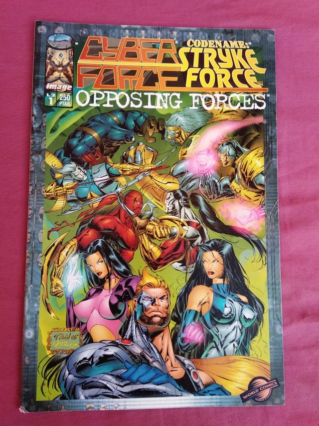 Comic n° 1 de 2 de serie limitada Opposing Forces