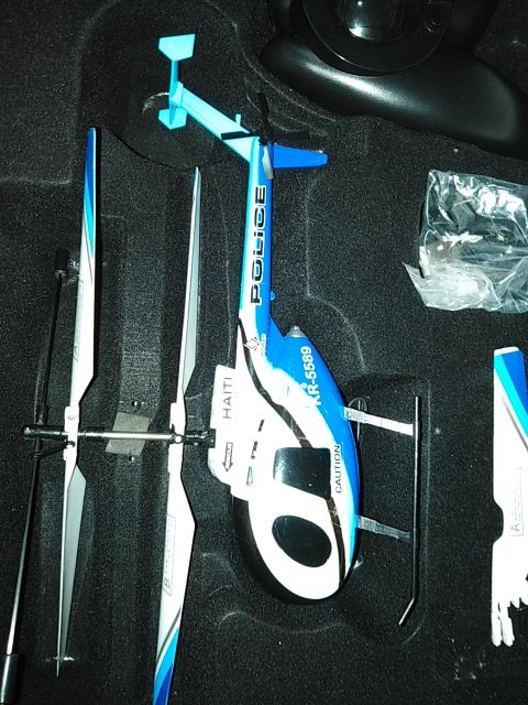 Helicoptero RC Haiti, 2,4Gh, 4Ch.