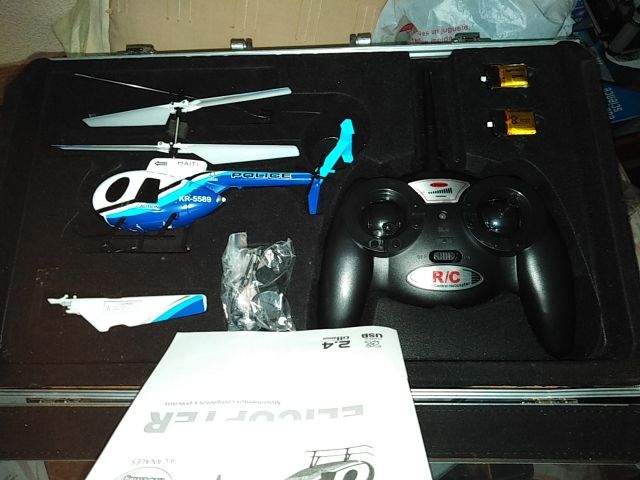 Helicoptero RC Haiti, 2,4Gh, 4Ch.