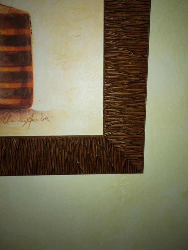 Cuadro 12€ marco madera