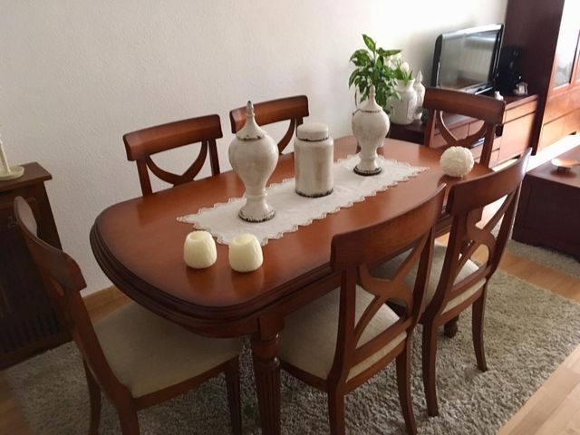Mesa comedor extensible,sillas precio por separado de segunda mano ... Mesa comedor extensible,sillas precio por separado de segunda mano ...