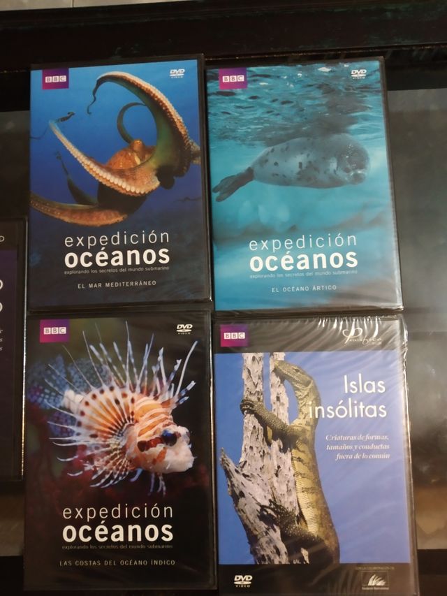 DVD Colección Expedición Océanos de la BBC