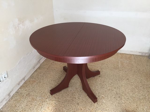 Mesa redonda comedor extensible de segunda mano por 50 € en ... Mesa redonda comedor extensible de segunda mano por 50 € en ...