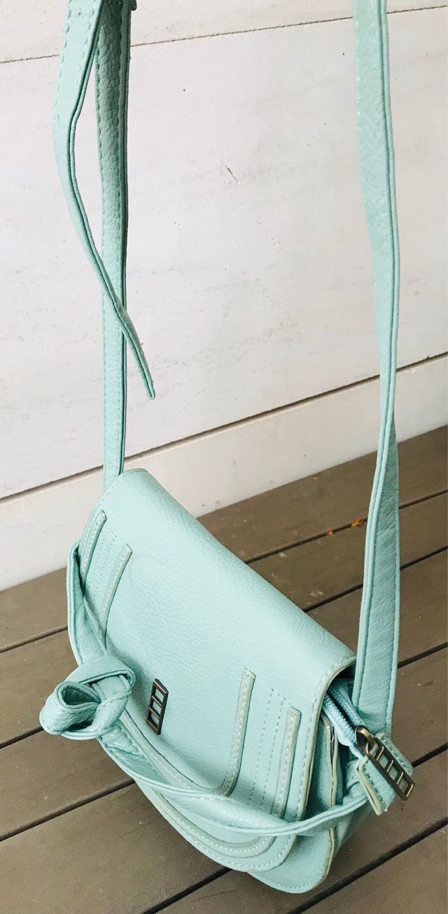 Bolso Saddle verde Misako