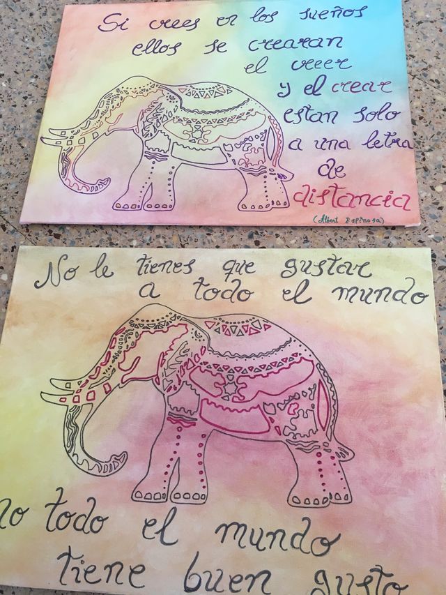 Cuadros (desde 8 a 25 euros)