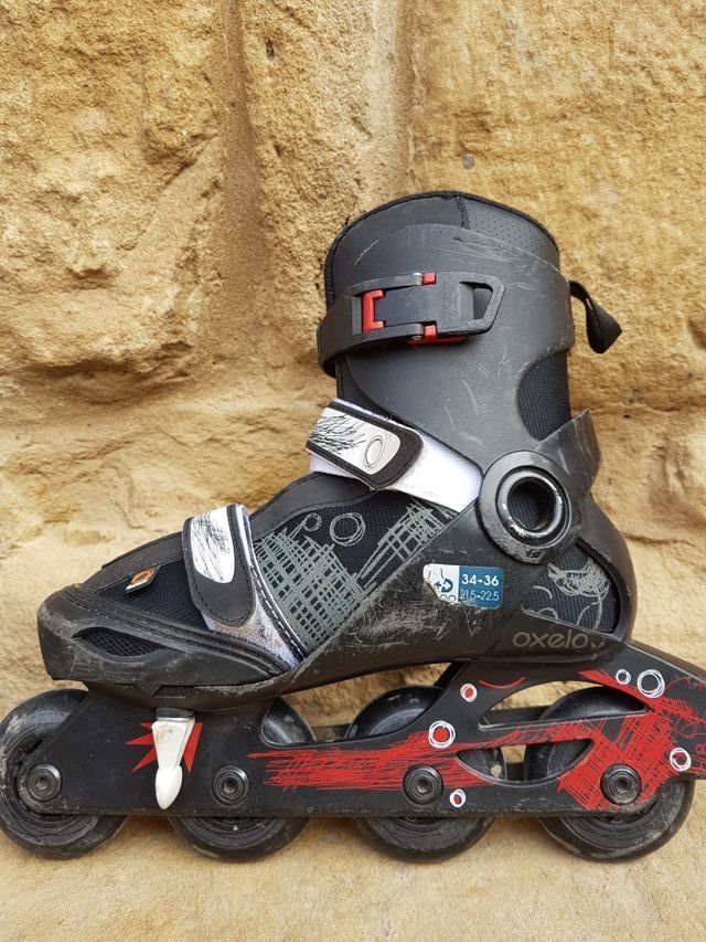 3 pares de patines Infantiles 30/32 32/34 34/36