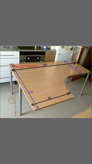 Mesa para oficina de segunda mano en Valencia en WALLAPOP Mesa para oficina de segunda mano en Valencia en WALLAPOP