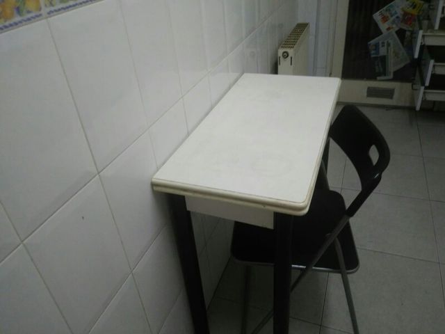 Mesa de cocina plegable mas silla plegable de segunda mano por 35 ... Mesa de cocina plegable mas silla plegable de segunda mano por 35 ...