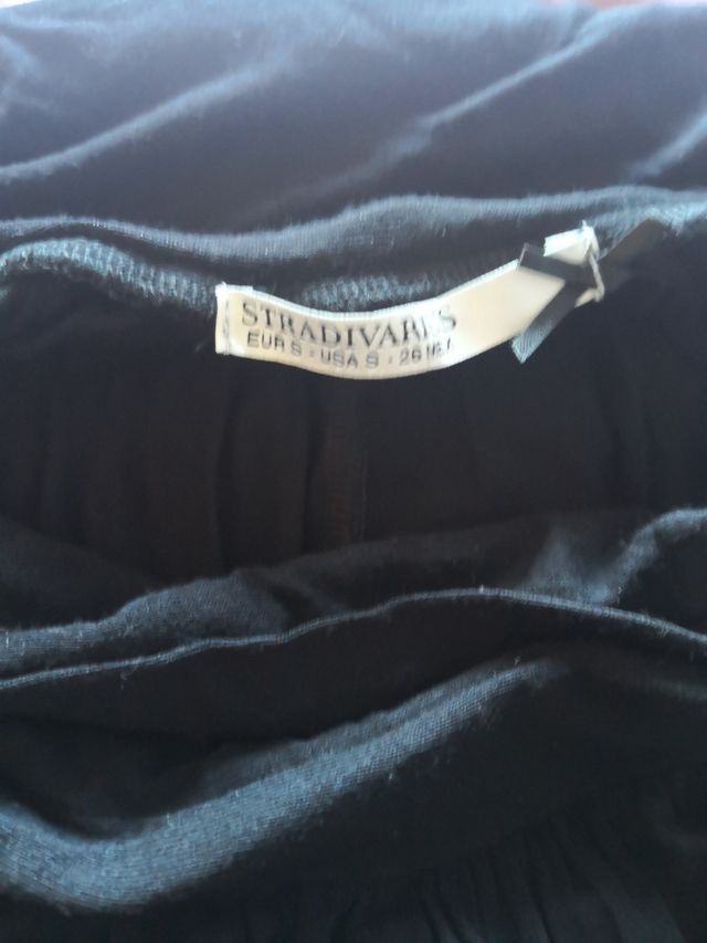 falda con cola stradivarius