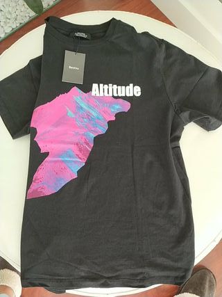 camisetas chico bershka